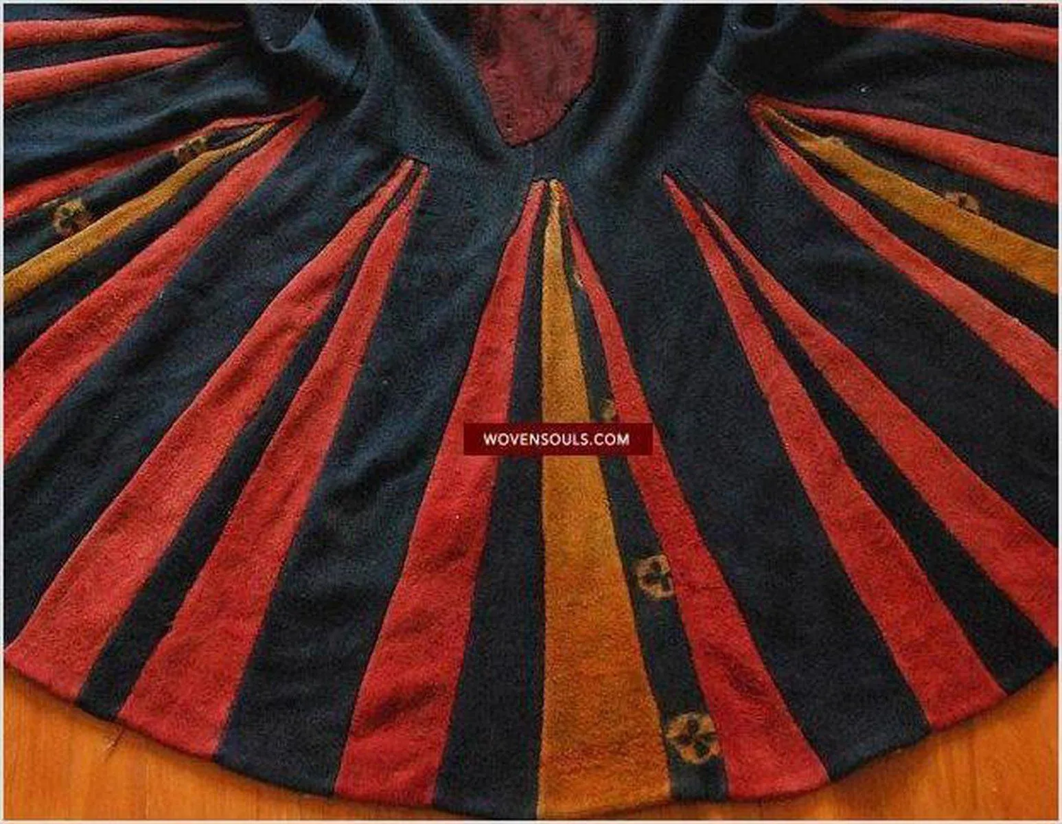 116 SOLD Vintage Himalayan Coat with Tigma Tie Dye
