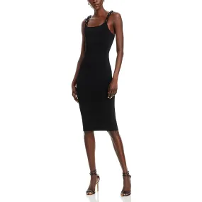 Alina Womens Stretch Casual Shift Dress