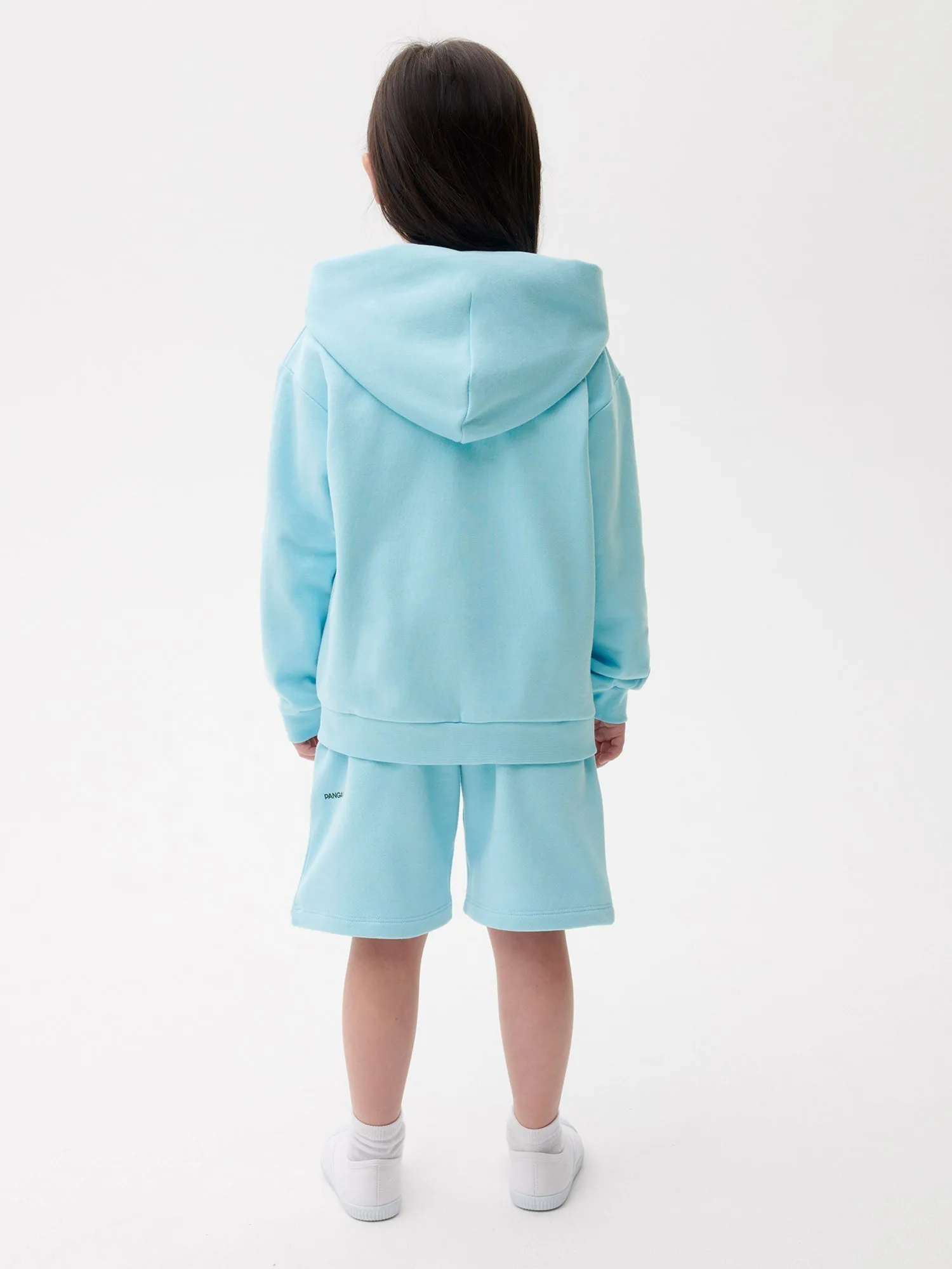 Archive Kids' 365 Midweight Zipped Hoodie—celestial blue