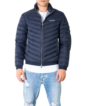 Armani Exchange  AX Mens Navy Puffer Jacket