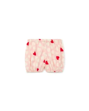 Bloomer Rose Bébé À Coeur En Mini Velours