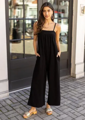 Bobi Square Neck Cami Wide Leg Jumpsuit ***FINAL SALE***