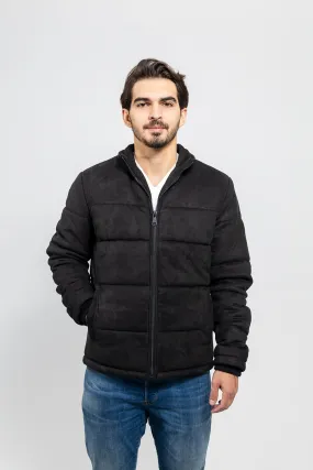 Brady Mens Vegan Faux Suede Jacket