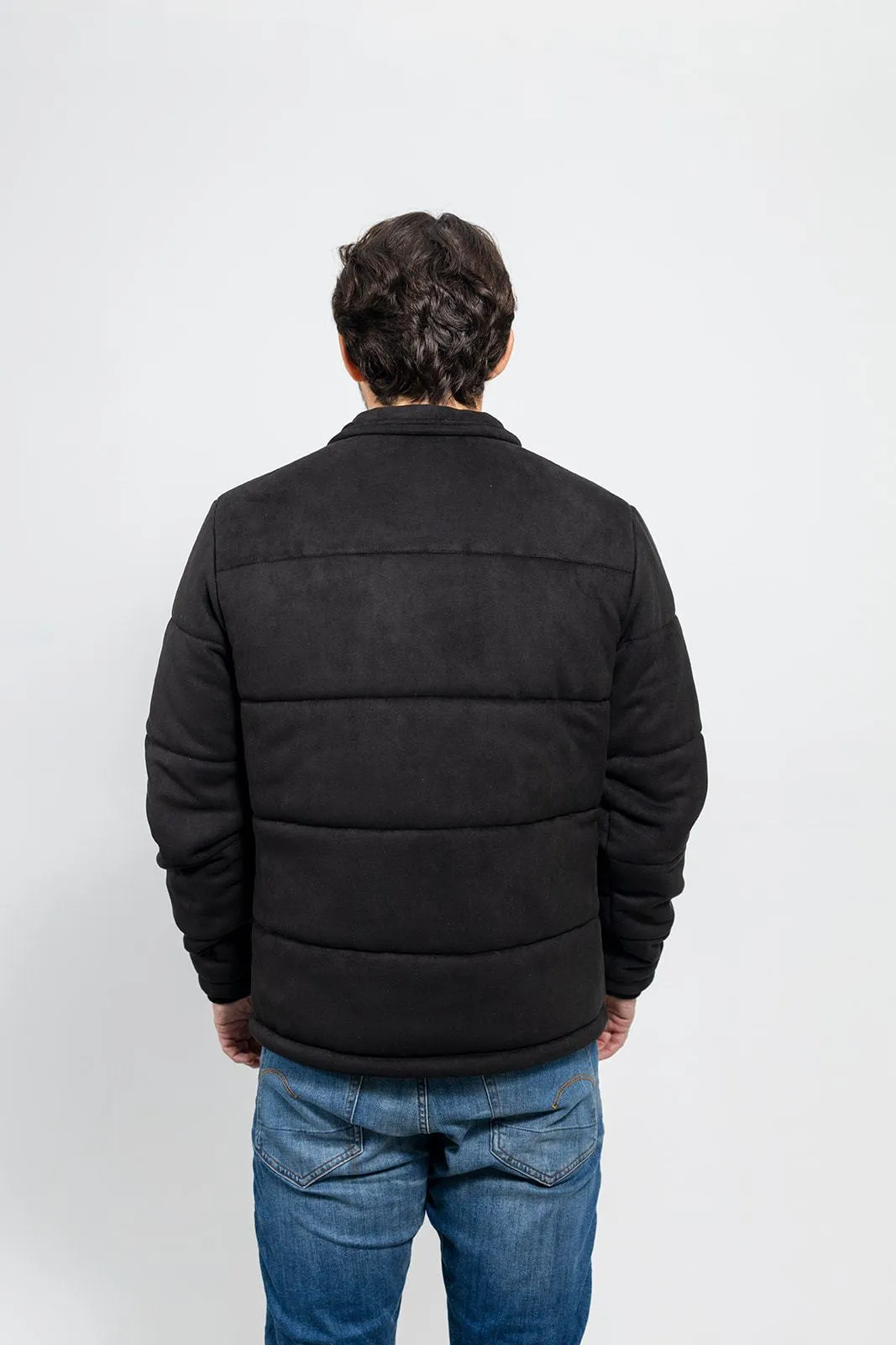 Brady Mens Vegan Faux Suede Jacket