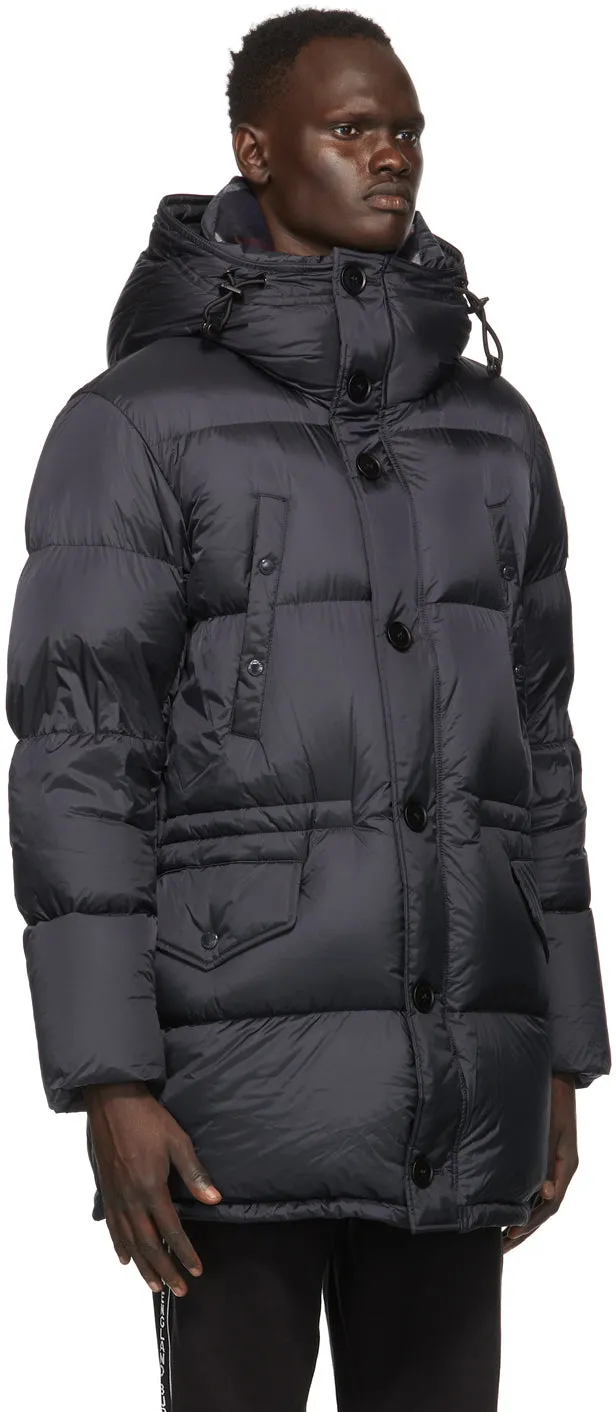 Burberry Navy Down Lockwood Jacket