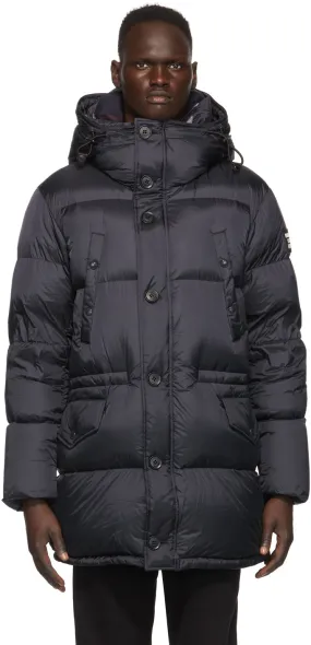Burberry Navy Down Lockwood Jacket