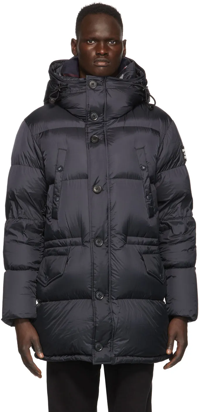 Burberry Navy Down Lockwood Jacket