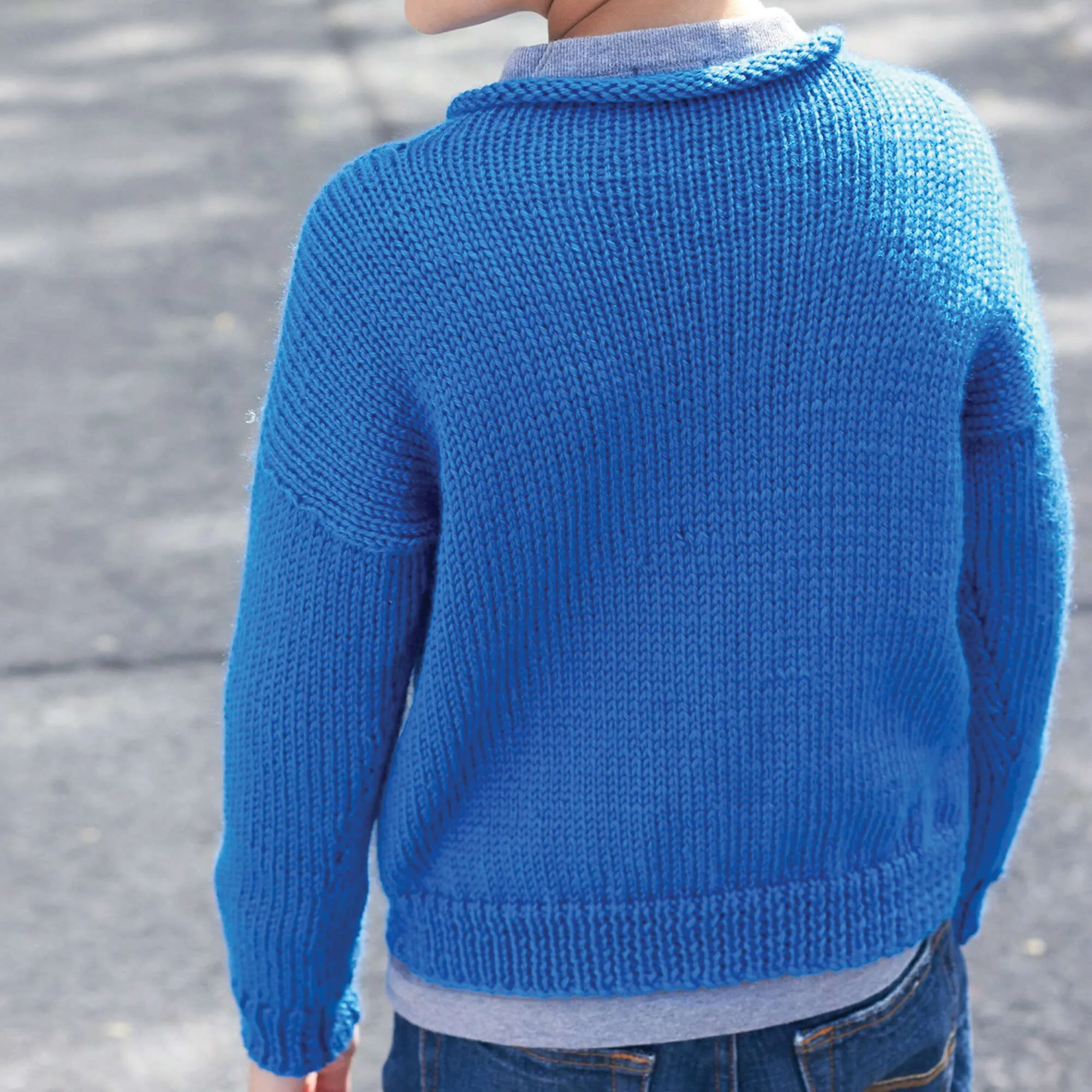 Caron Knit Peaceful Kiddo Pullover
