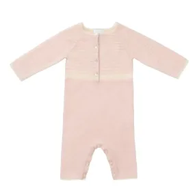 Cashmere playsuit stripy pink *