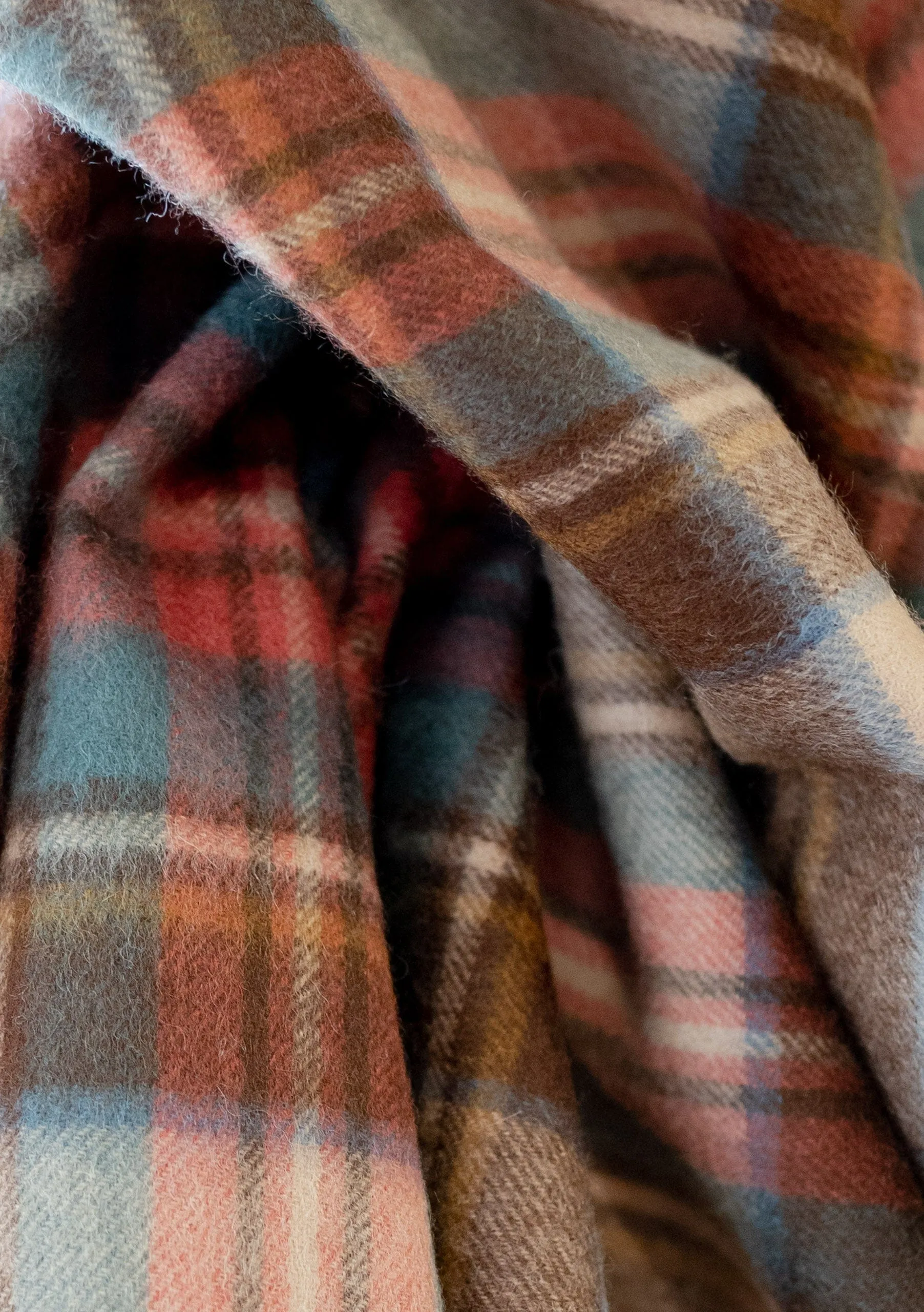 Cashmere Scarf in Stewart Dress Antique Tartan