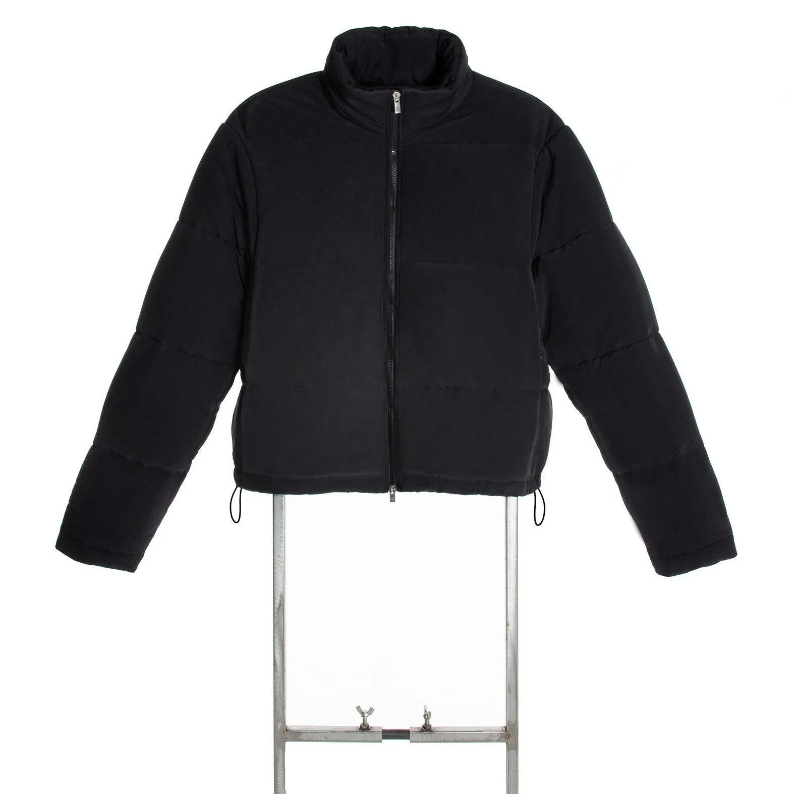 Chaos Black Boxy Puffer Jacket