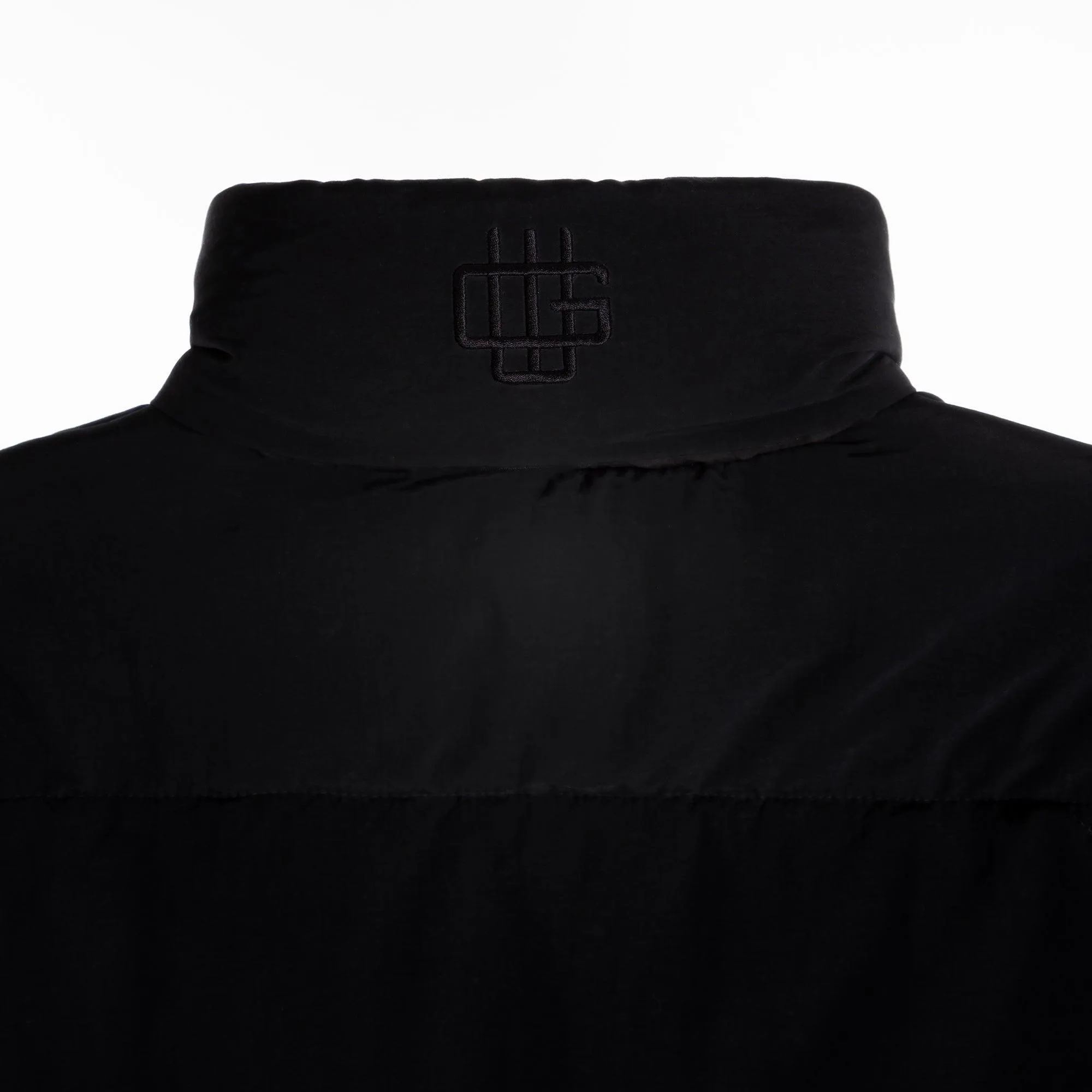 Chaos Black Boxy Puffer Jacket