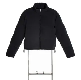 Chaos Black Boxy Puffer Jacket