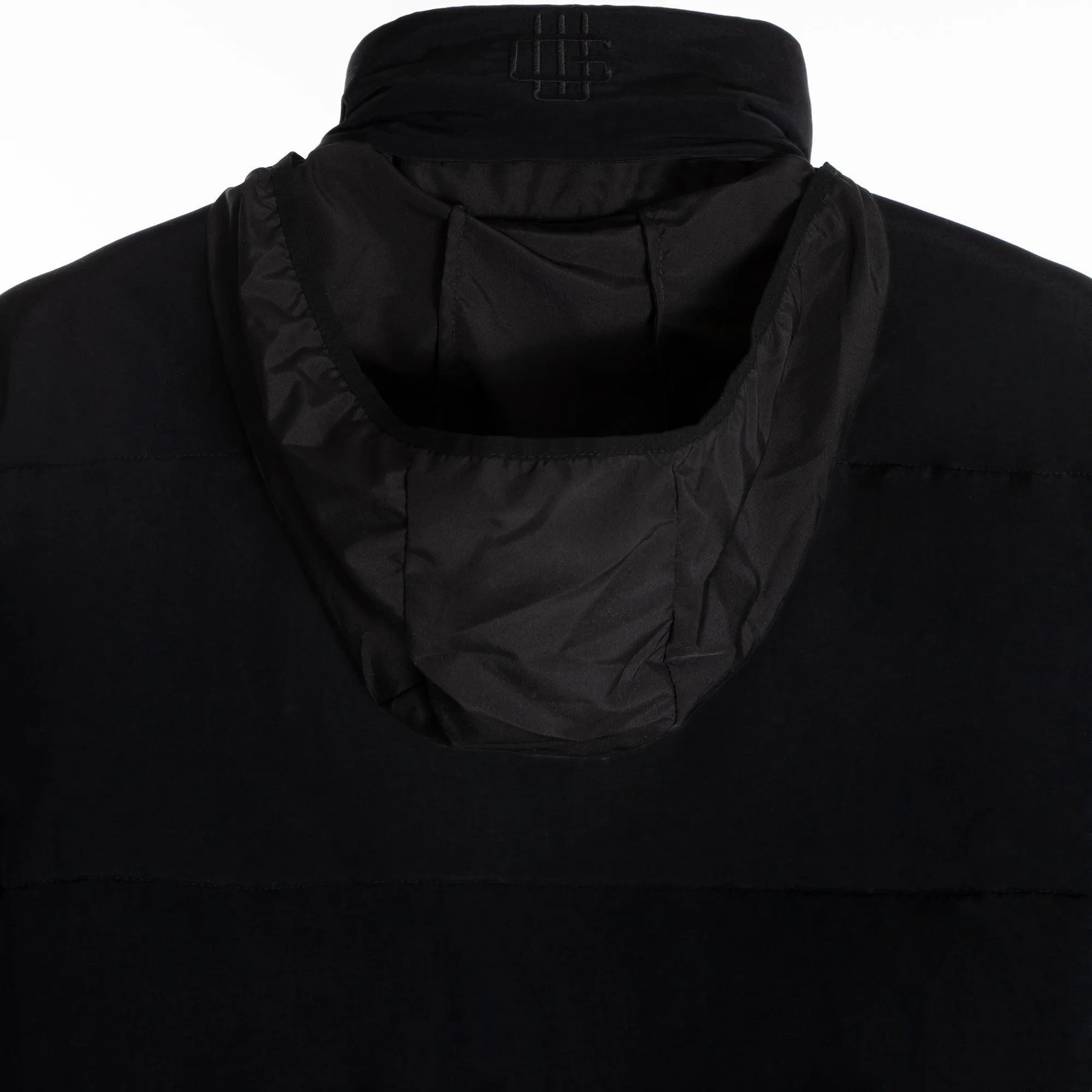 Chaos Black Boxy Puffer Jacket