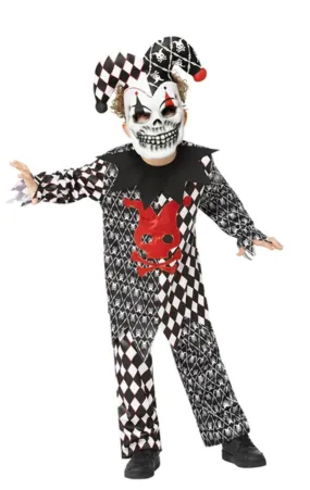 Childrens Evil Jester Costume