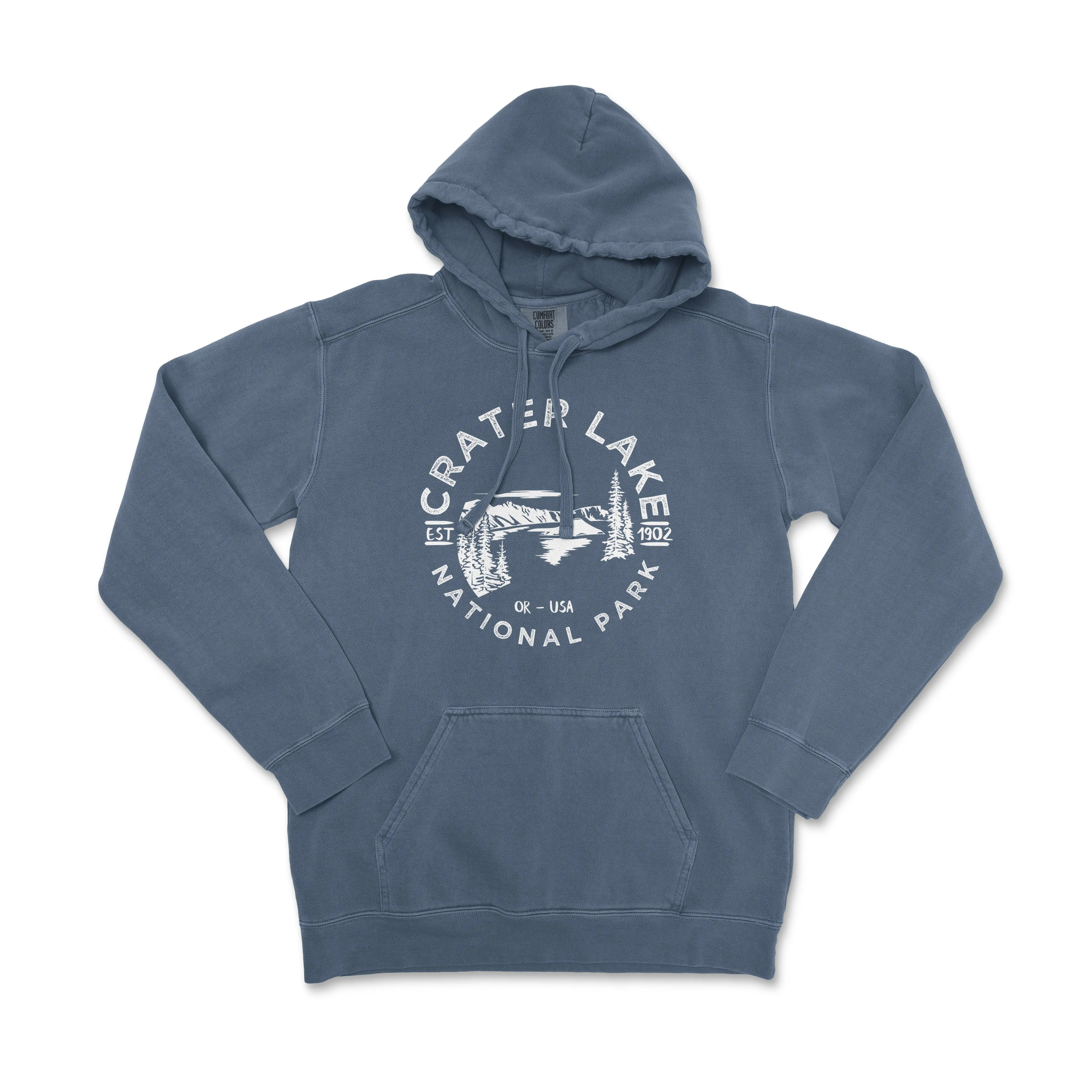Crater Lake National Park Comfort Colors Hoodie