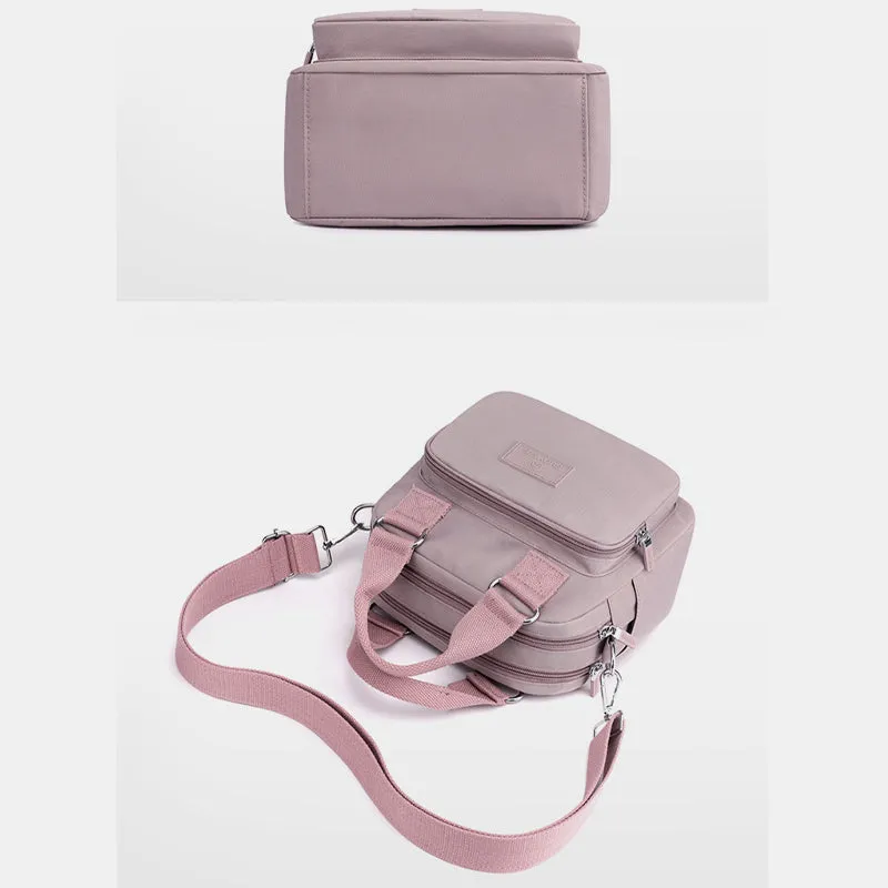 Crossbody Bag for Women Water Resistant Large Shoulder Purse Top-Handle Satchel