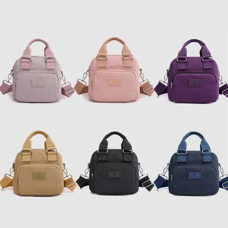 Crossbody Bag for Women Water Resistant Large Shoulder Purse Top-Handle Satchel