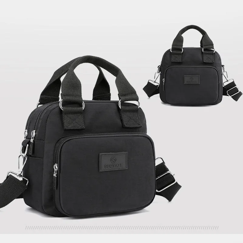 Crossbody Bag for Women Water Resistant Large Shoulder Purse Top-Handle Satchel