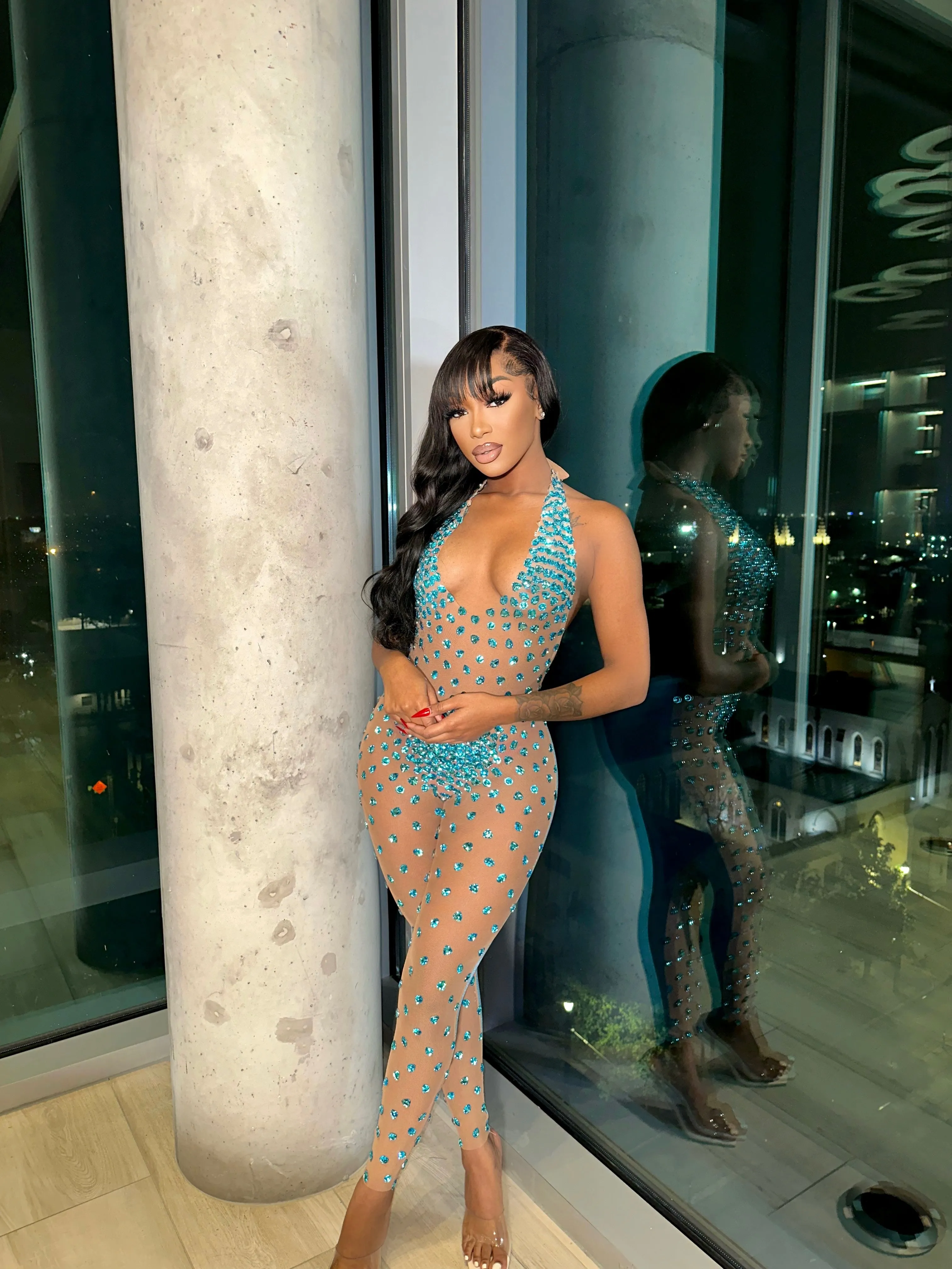 Divine Halter Neck Jumpsuit Pre-Order
