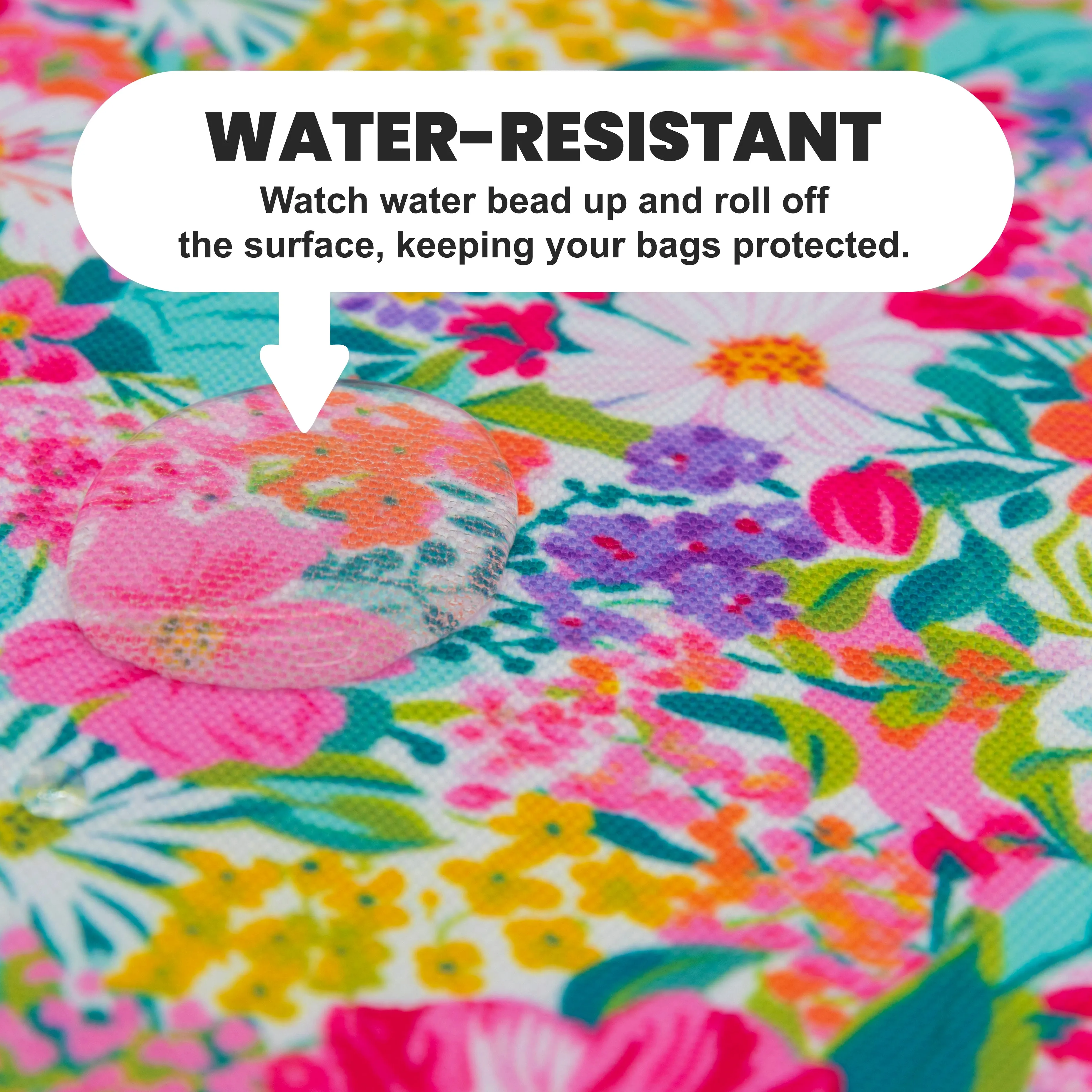 Garden Party Water-Resistant Canvas 18" x 58" Roll