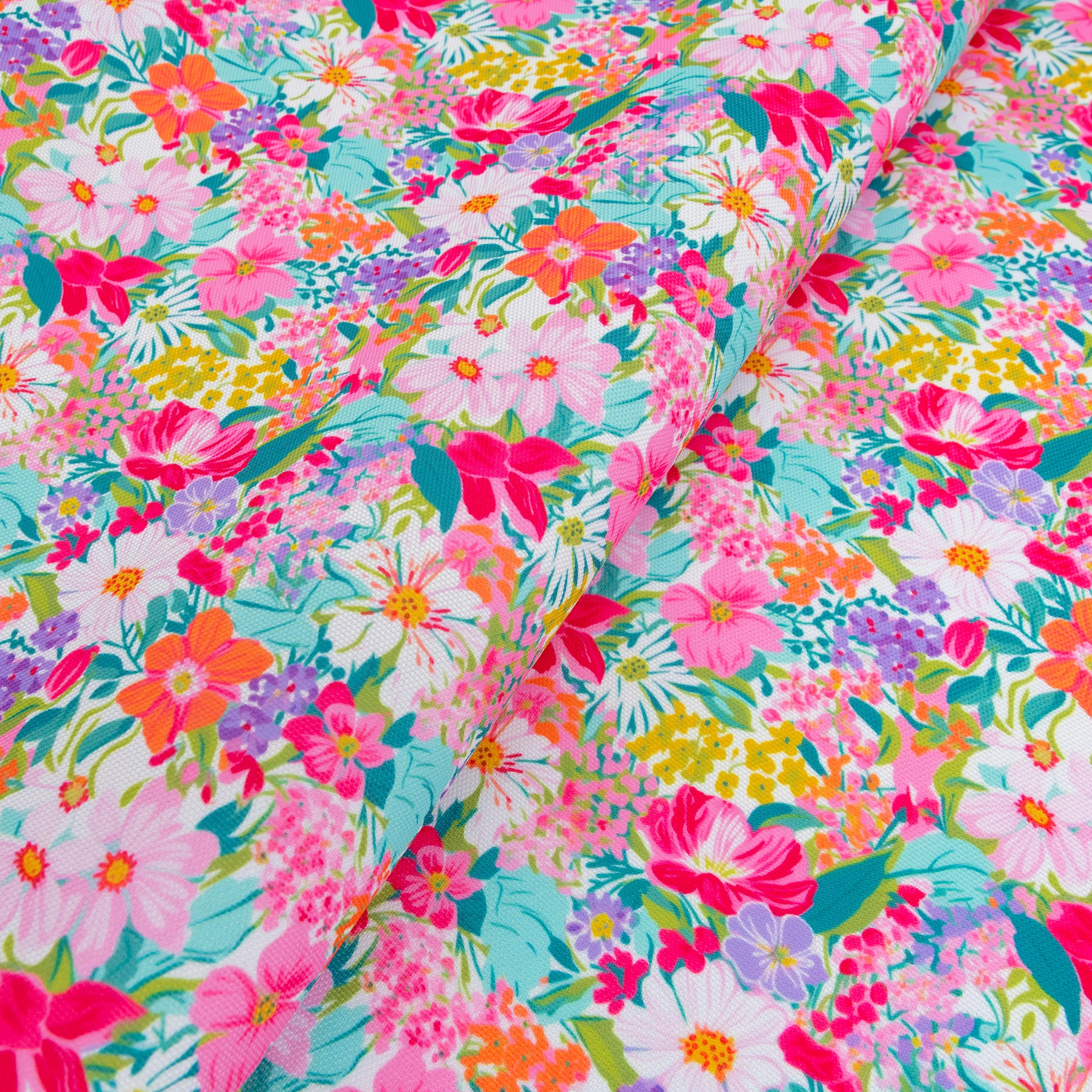 Garden Party Water-Resistant Canvas 18" x 58" Roll
