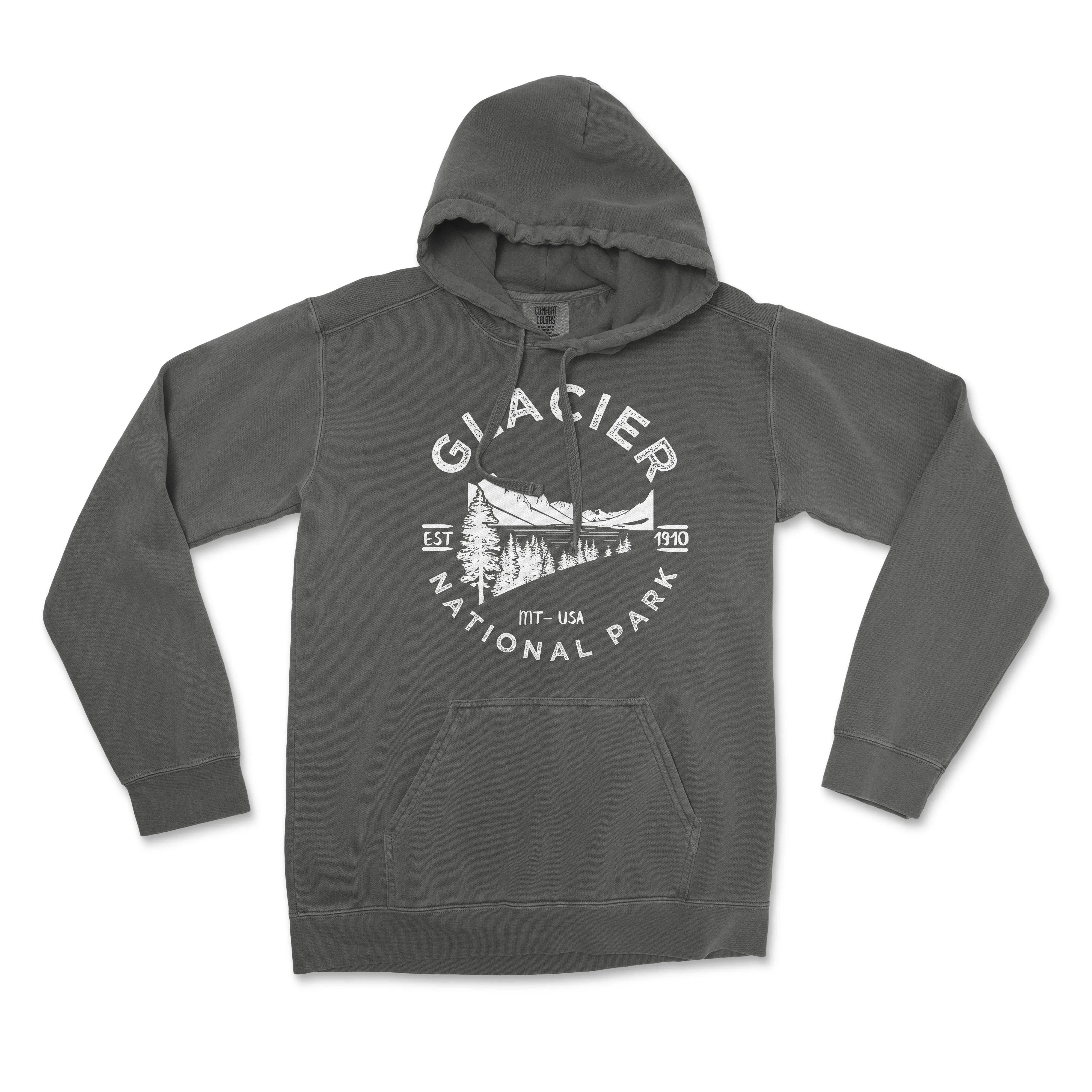 Glacier Valley National Park Comfort Colors Hoodie