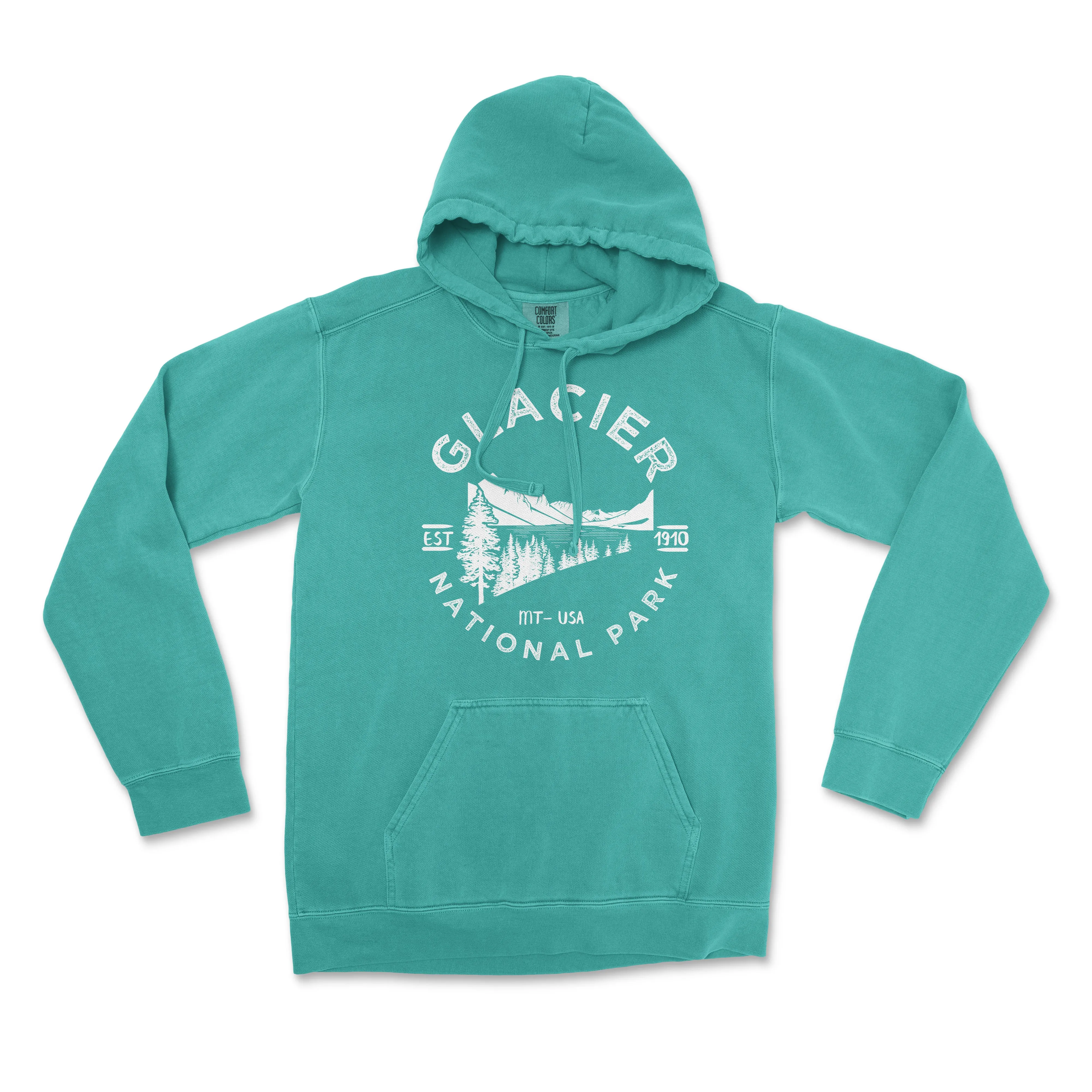 Glacier Valley National Park Comfort Colors Hoodie