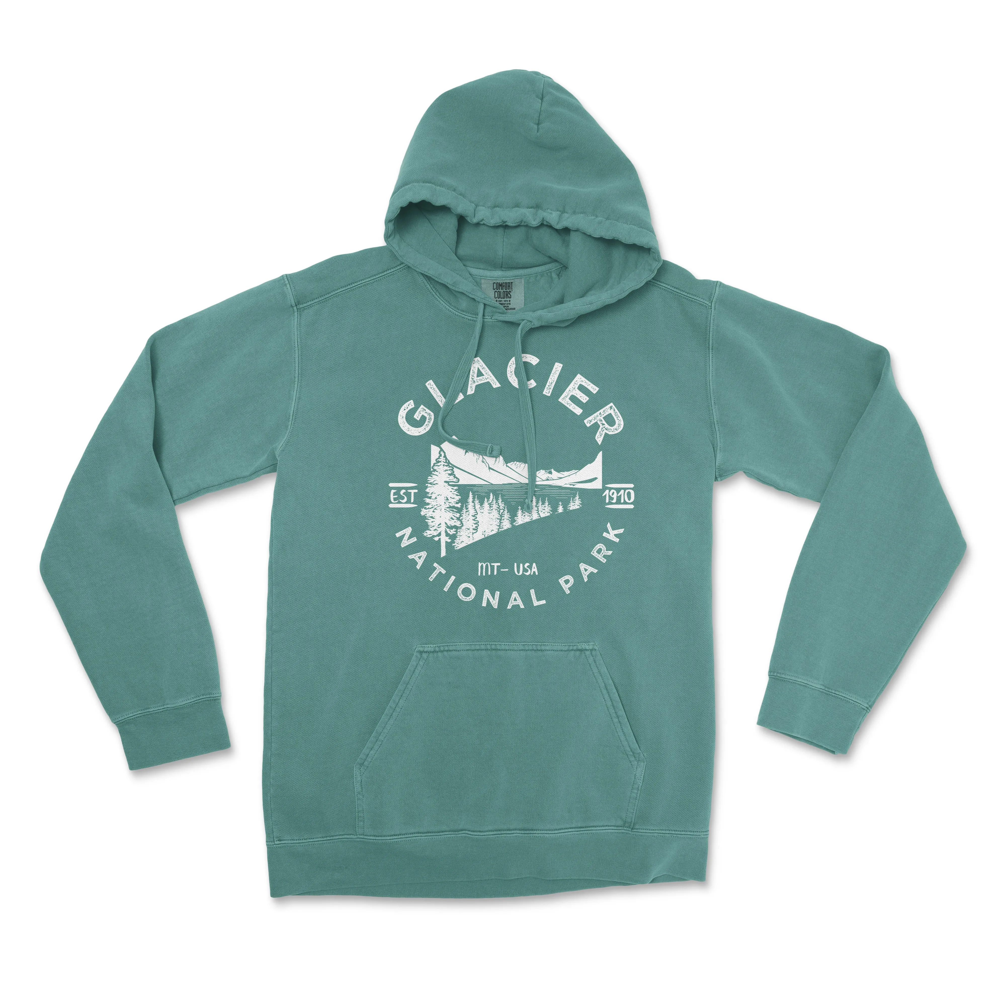 Glacier Valley National Park Comfort Colors Hoodie