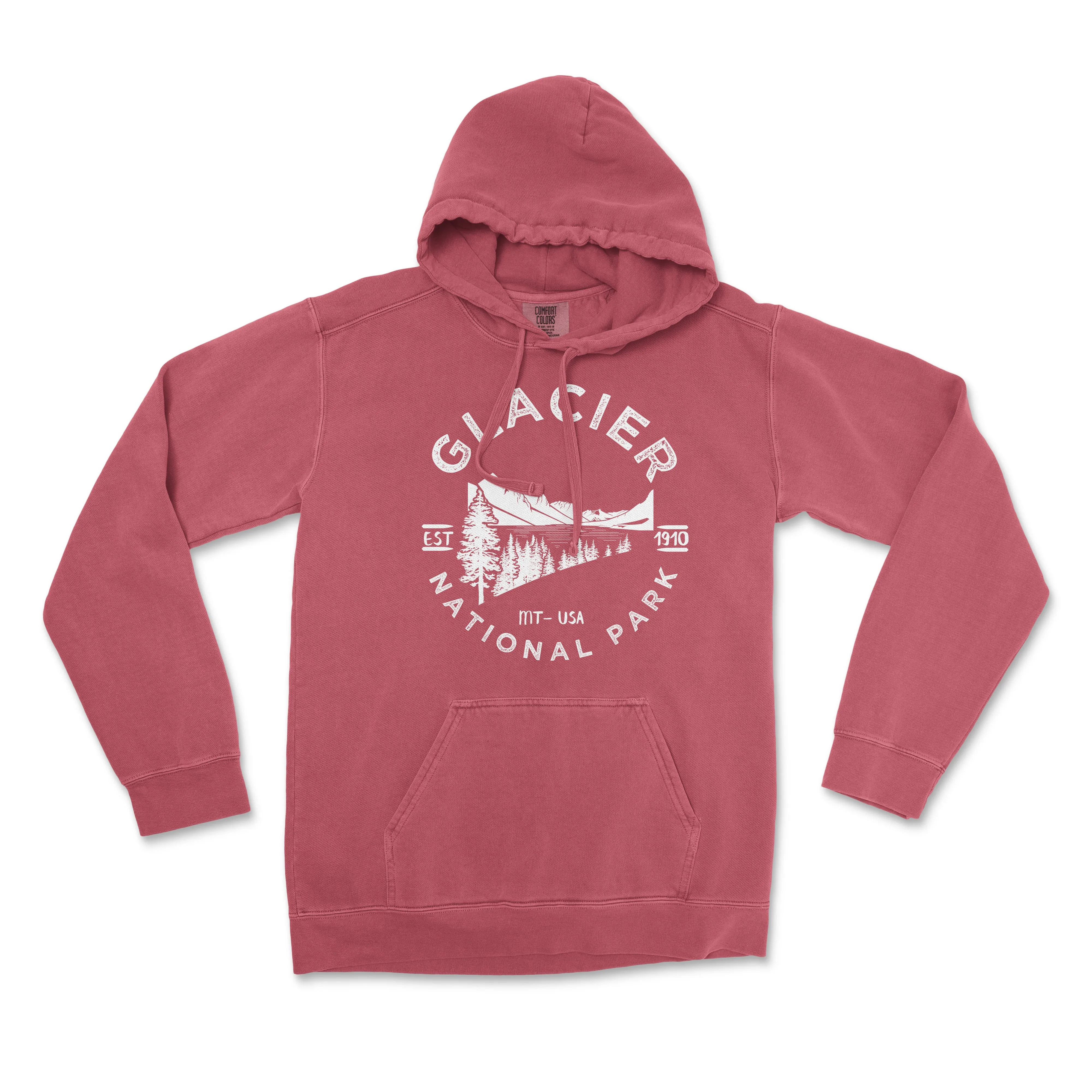 Glacier Valley National Park Comfort Colors Hoodie