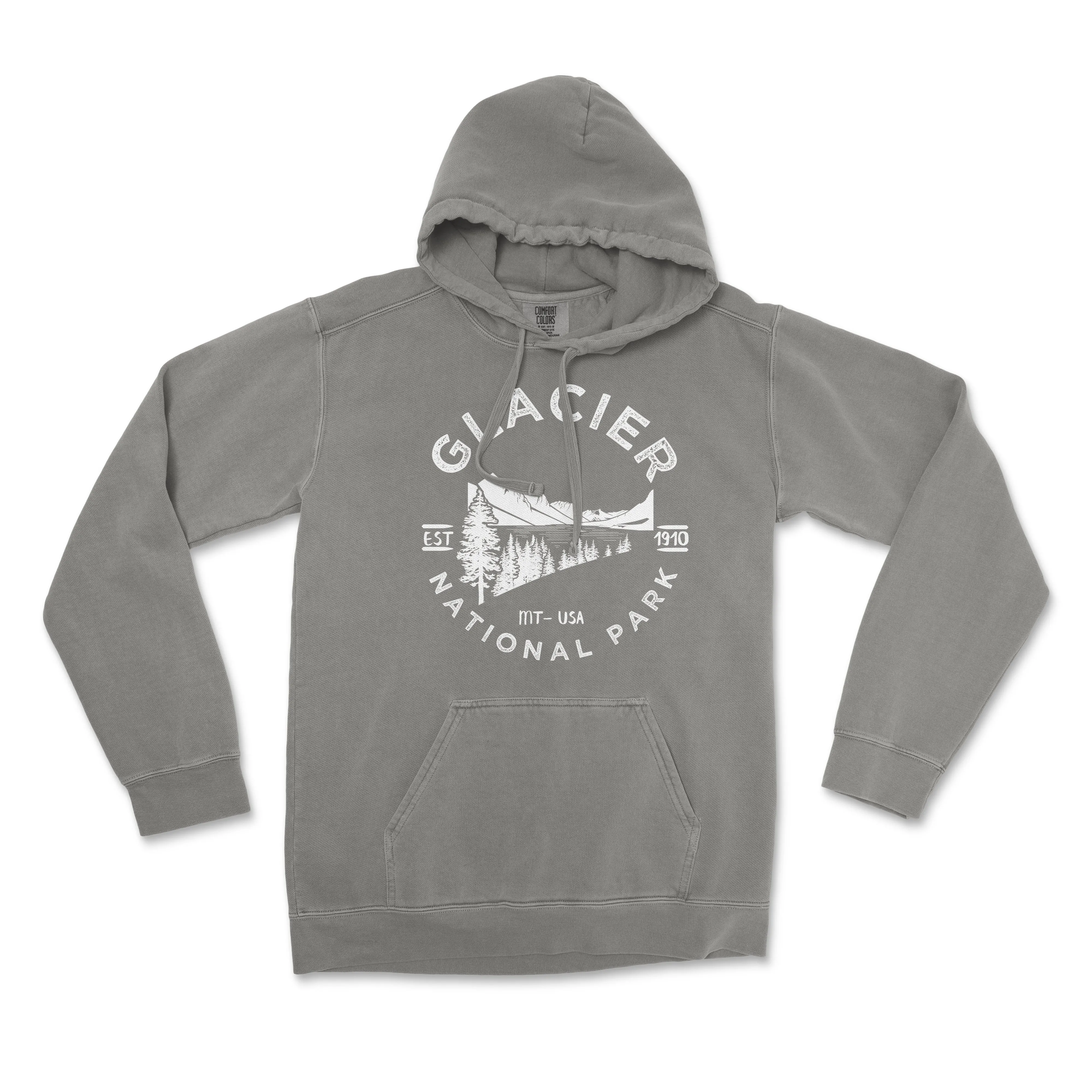 Glacier Valley National Park Comfort Colors Hoodie