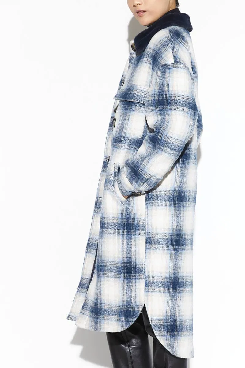 James Navy Blue Plaid