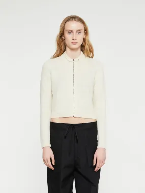 Knit Cardigan in Off White