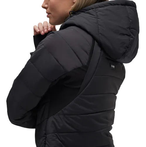 LeBent Womens Genepi Wool Insulated Hooded Jacket
