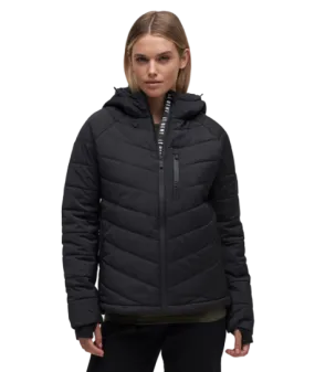 LeBent Womens Genepi Wool Insulated Hooded Jacket
