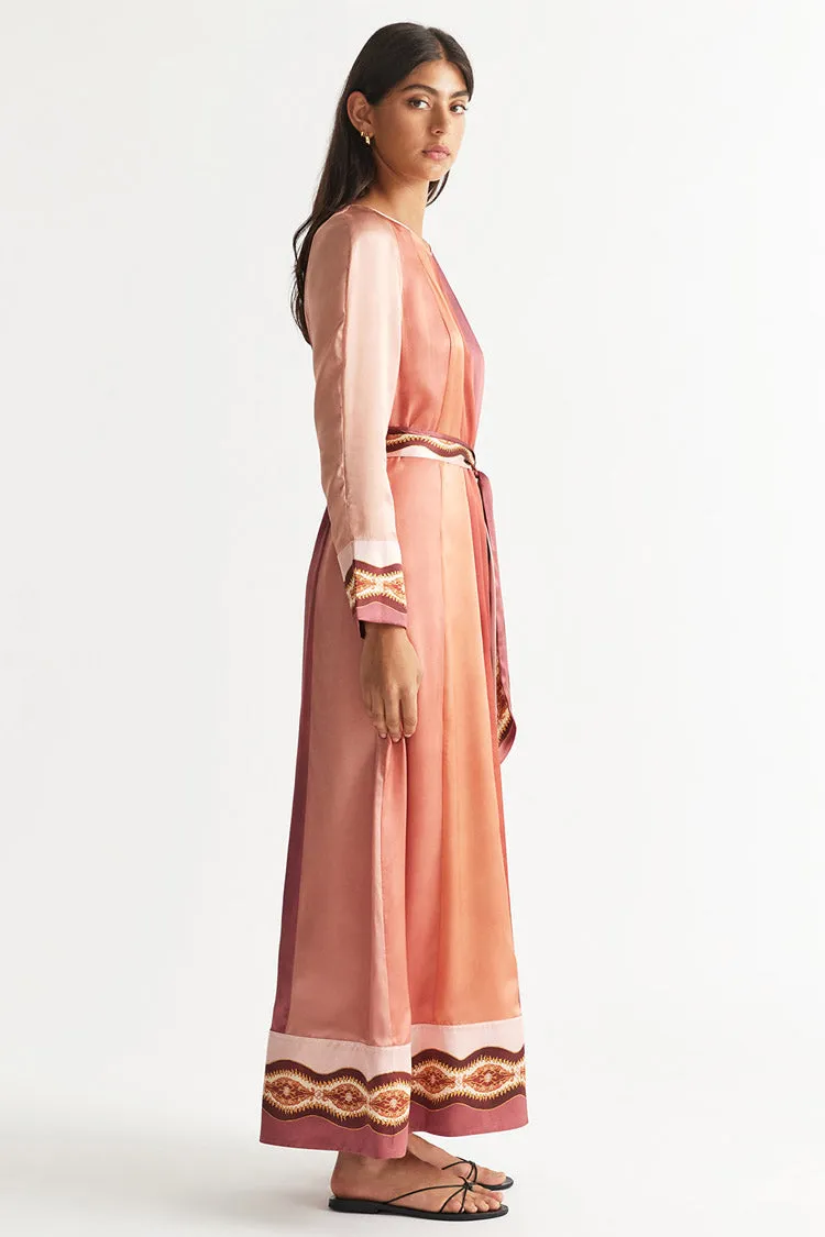 Lucky Sunray Dress in Rose