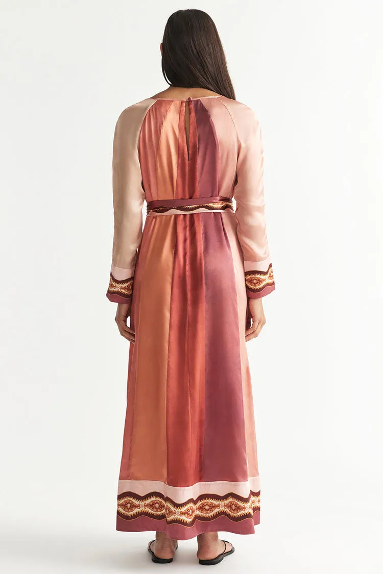 Lucky Sunray Dress in Rose