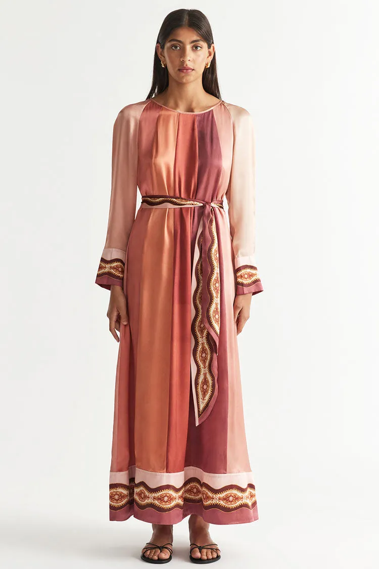 Lucky Sunray Dress in Rose