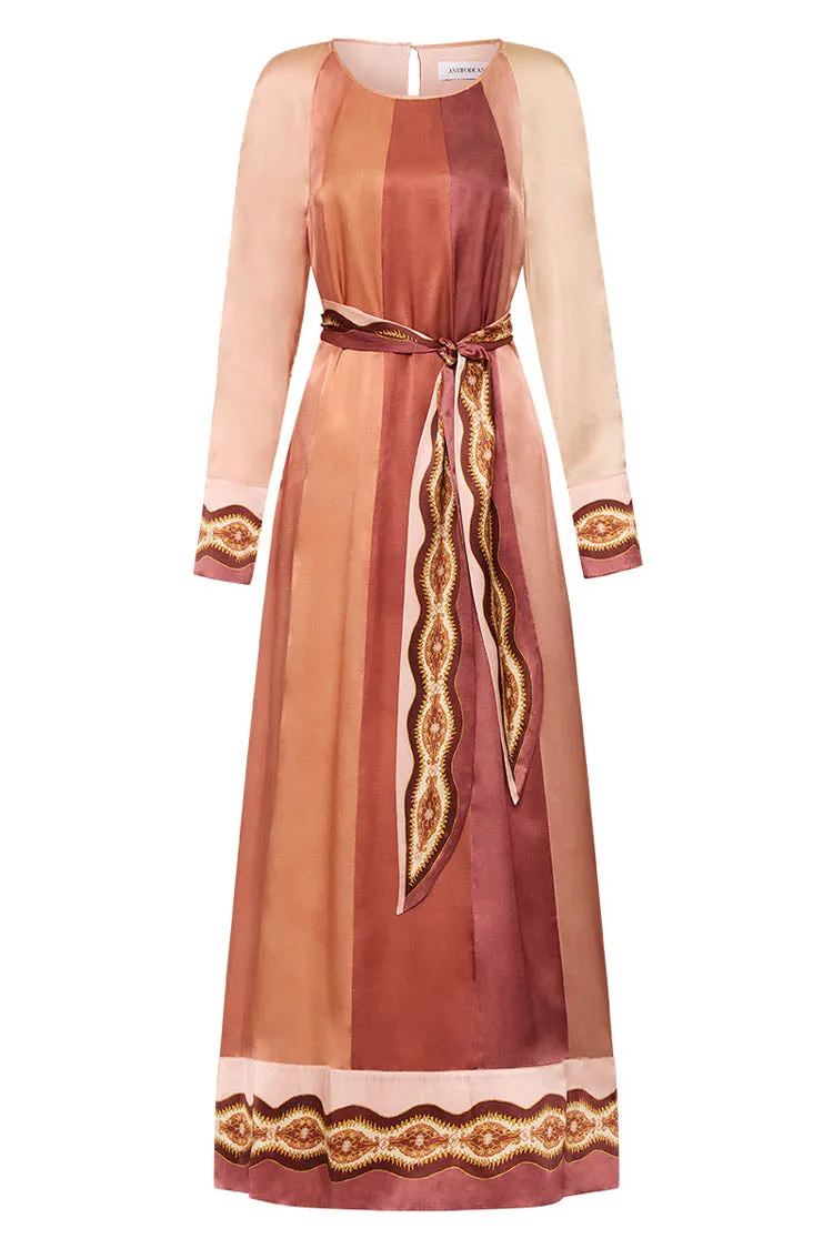 Lucky Sunray Dress in Rose