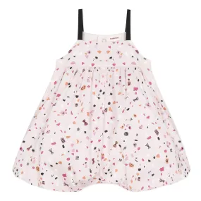 Micro print romper - FINAL SALE