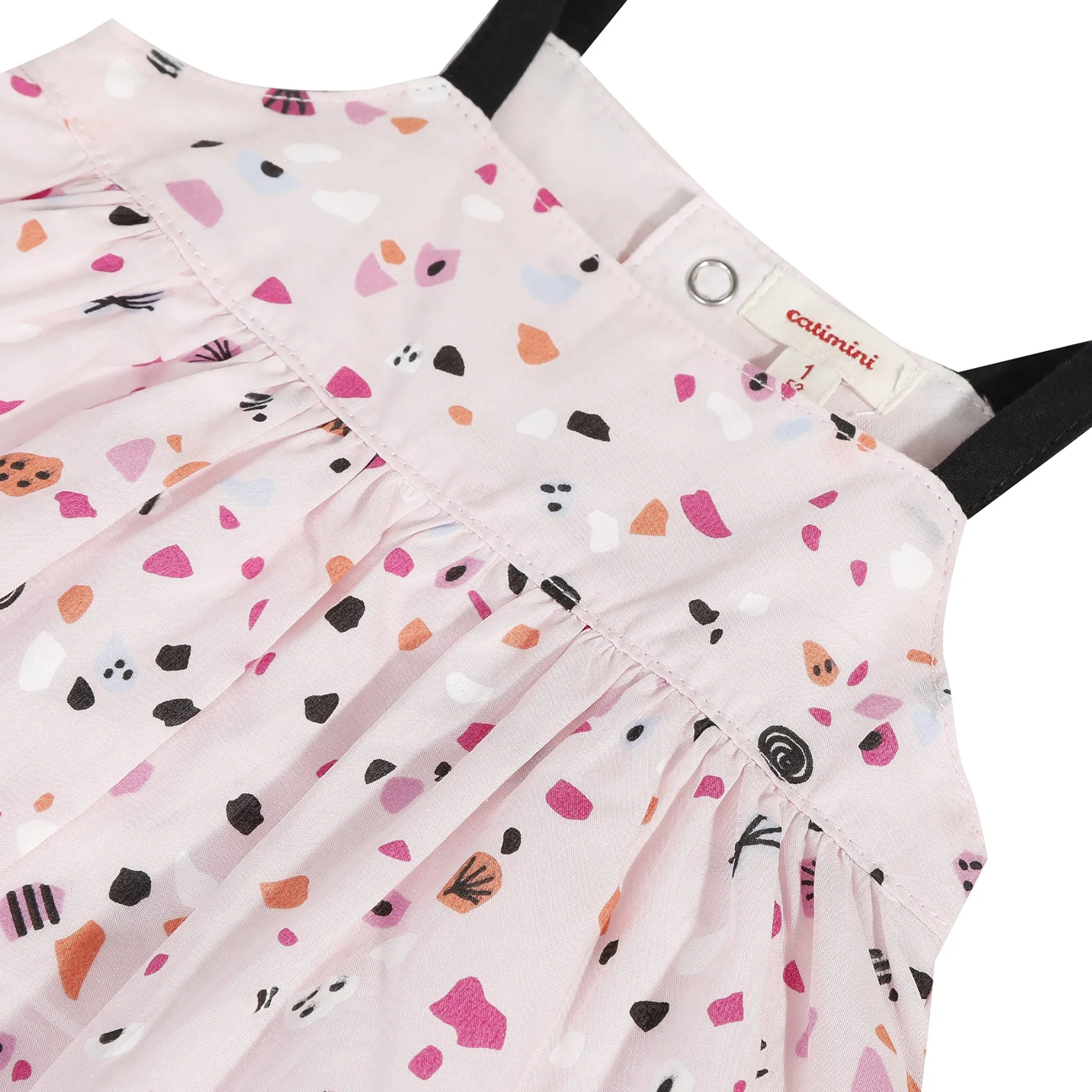 Micro print romper - FINAL SALE