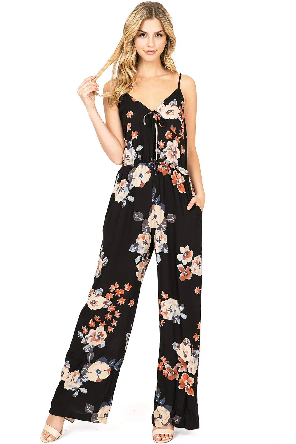Millie Floral Jumpsuit
