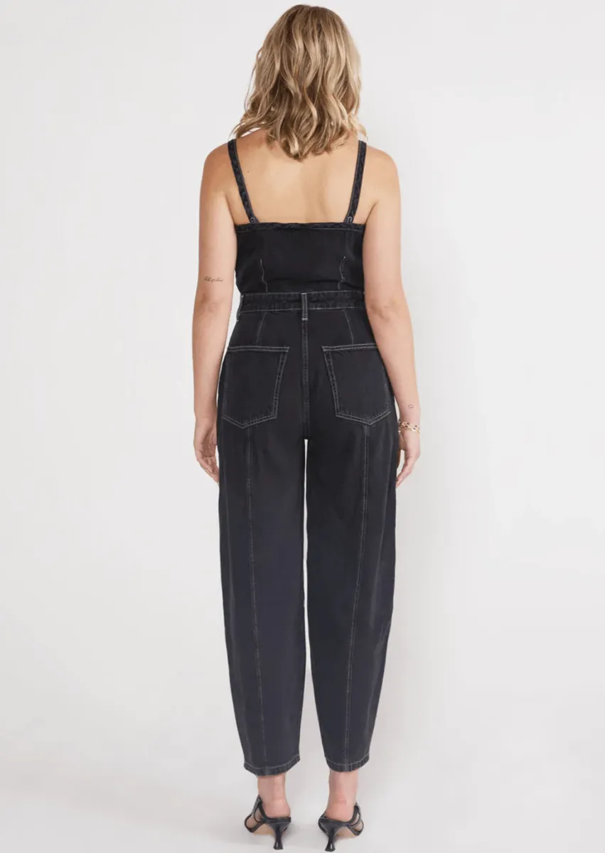 Milou Jumpsuit in Obsidian
