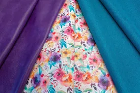 Mulberry Rose Fabric Bundle for Bag Making