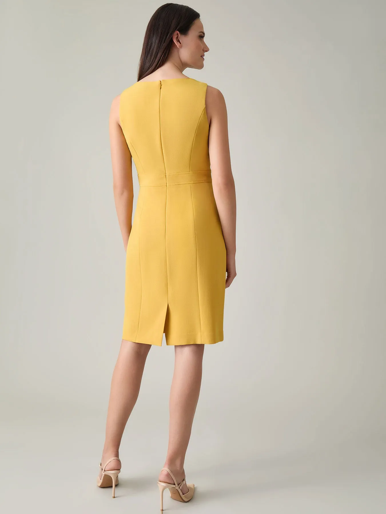 Plus Grace Dress, Iconic Stretch Crepe