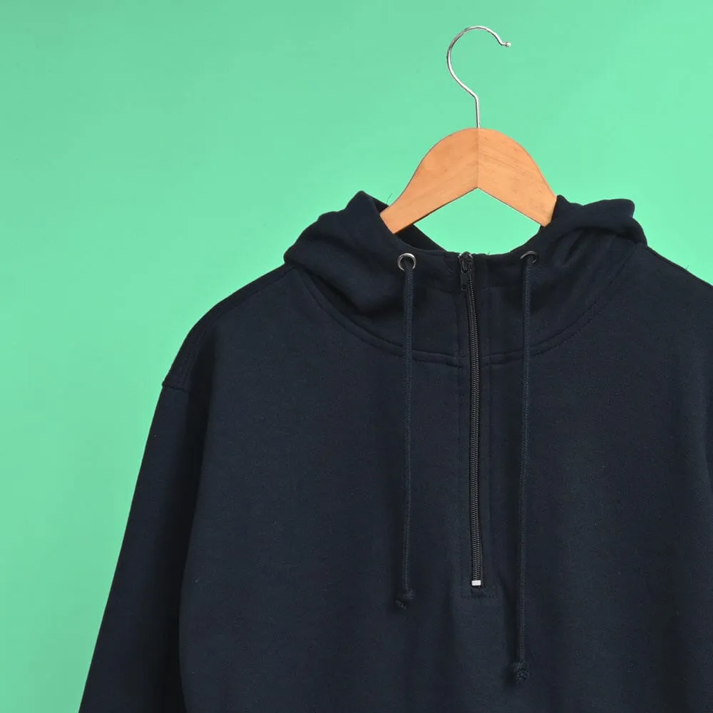 Polo Republica Men's Antwerp Quarter Zipper Terry Hoodie