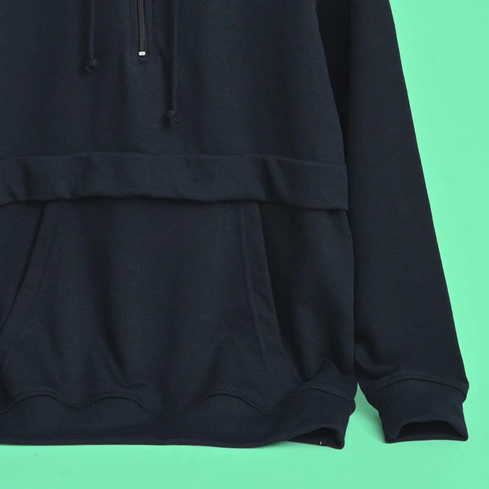 Polo Republica Men's Antwerp Quarter Zipper Terry Hoodie