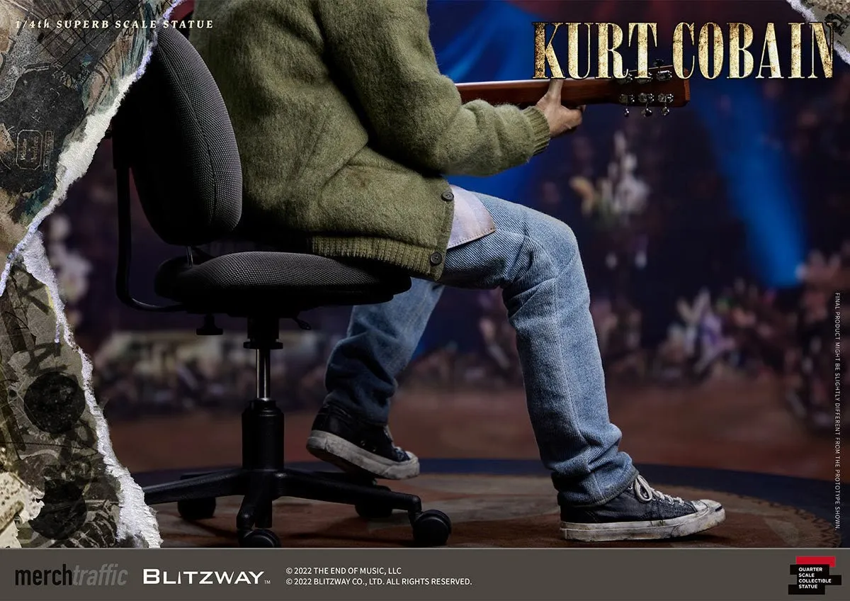PRE-ORDER: Blitzway Nirvana Kurt Cobain 1/4 Superb Scale Statue
