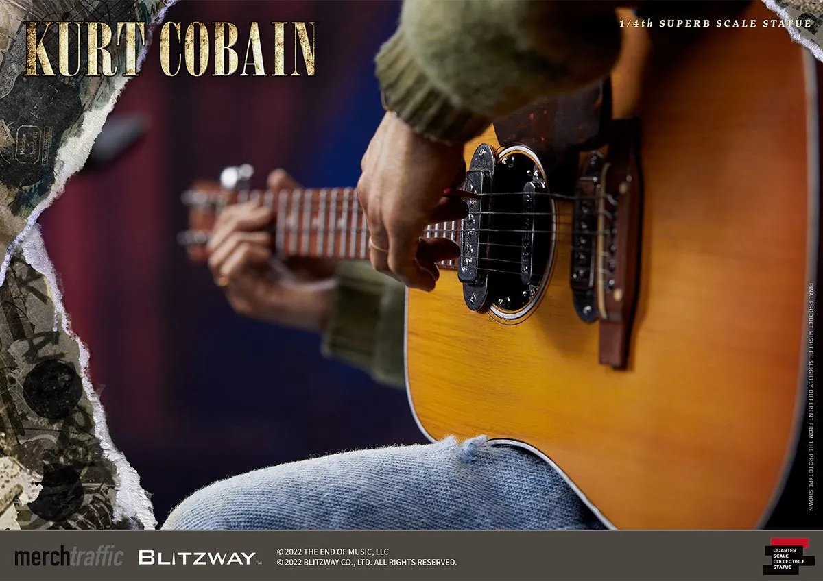 PRE-ORDER: Blitzway Nirvana Kurt Cobain 1/4 Superb Scale Statue