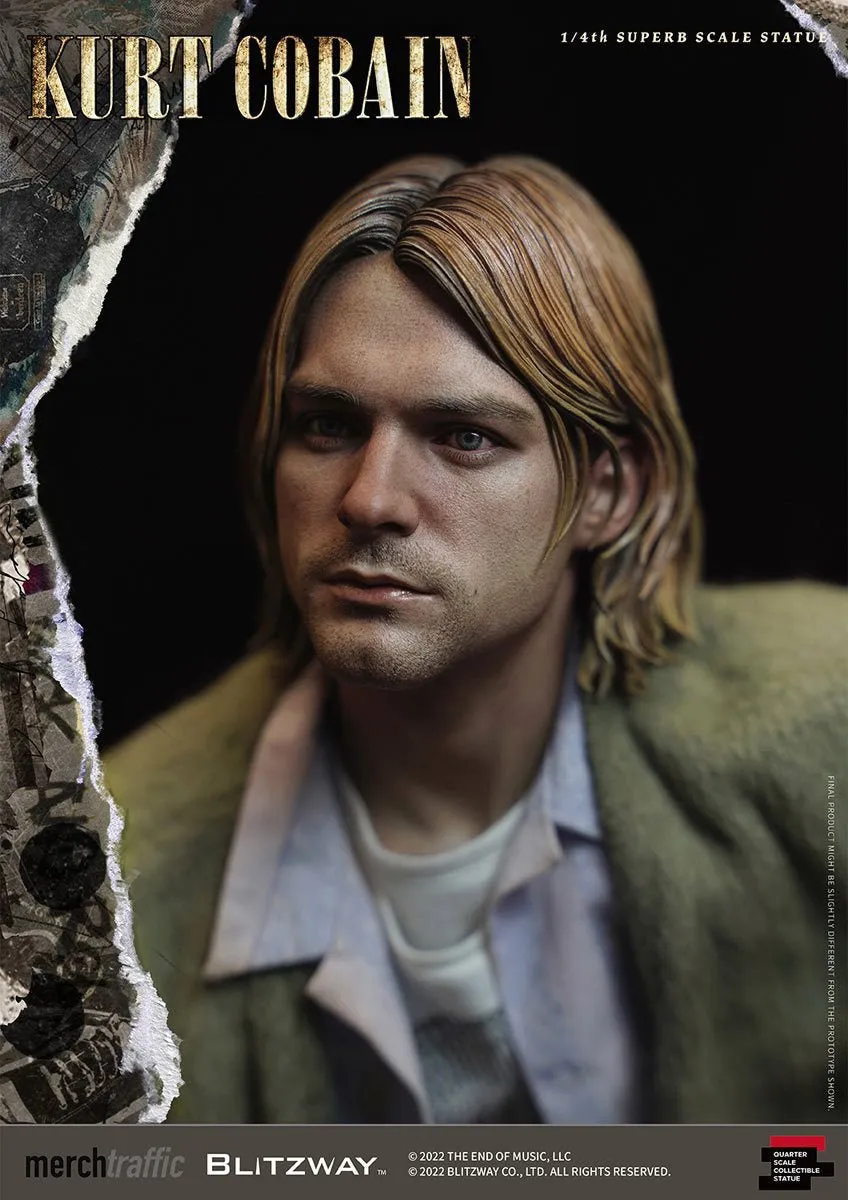 PRE-ORDER: Blitzway Nirvana Kurt Cobain 1/4 Superb Scale Statue
